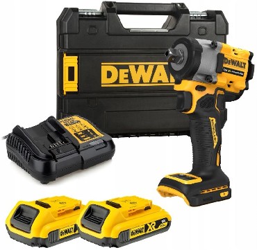 Akumulatorowy klucz udarowy DeWalt DCF922D2T BRUSHLESS - 2 akumulatory 18V/2.0Ah