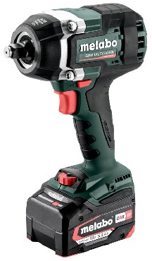 Akumulatorowy klucz udarowy Metabo SSW 18 LTX 800 BL - 2 akumulatory Li-Power 18V/5.2Ah + metaBOX