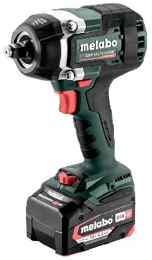 Akumulatorowy klucz udarowy Metabo SSW 18 LTX 800 BL + metaBOX + 2 akumulatory Li-Power 18V/5.2Ah