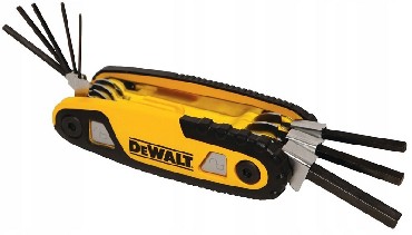 Zestaw kluczy imbusowych DeWalt HEX 2.5-10 mm - 8 sztuk