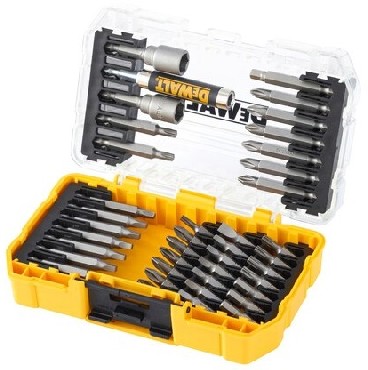 Zestaw mieszany DeWalt Zestaw TOUGH CASE TSTAK bity i nasadki - 40 sztuk