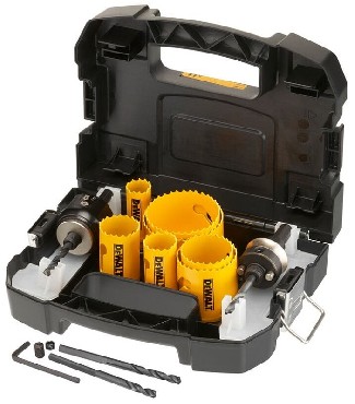 Zestaw pi otwornic DeWalt Zestaw BIM Extreme z 11 elementami