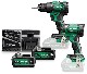 ZESTAW 18V HiKOKI (dawniej Hitachi) KC18DE WAZ BRUSHLESS - 2 akumulatory MultiVolt 18-36V/5.0-2.5Ah + walizka HSC