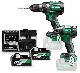 ZESTAW 18V HiKOKI (dawniej Hitachi) KC18DC WAZ BRUSHLESS - 2 akumulatory MultiVolt 18-36V/5.0-2.5Ah + walizka HSC