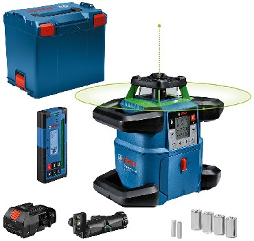 Laser obrotowy Bosch GRL 650 CHVG + LR65G + L-BOXX (bez akumulatora i adowarki)