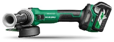 Akumulatorowa szlifierka ktowa HiKOKI (dawniej Hitachi) G3613DE WQZ BRUSHLESS - 2 akumulatory MultiVolt 18-36V/5.0-2.5Ah + walizka HSC
