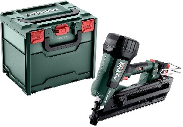 Akumulatorowa gwodziarka Metabo NFR 18 LTX 90 BL - 2 akumulatory LiHD 18V/4.0Ah + metaBOX