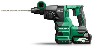 Akumulatorowa moto-wiertarka HiKOKI (dawniej Hitachi) DH3628DA WVZ BRUSHLESS - 2 akumulatory MultiVolt 18-36V/8.0-4.0Ah + walizka HSC