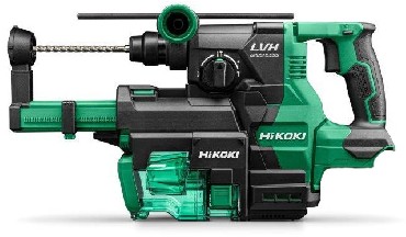 Akumulatorowa moto-wiertarka HiKOKI (dawniej Hitachi) DH1826DA W3Z BRUSHLESS 18V + walizka HSC + system odpylania (bez akumulatora i adowarki)