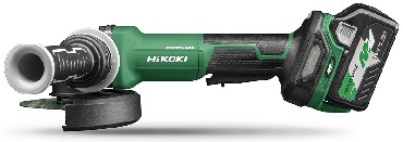 Akumulatorowa szlifierka ktowa HiKOKI (dawniej Hitachi) G3613DVF WQZ BRUSHLESS - 2 akumulatory MultiVolt 18-36V/5.0-2.5Ah + walizka HSC