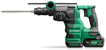 Akumulatorowa moto-wiertarka HiKOKI (dawniej Hitachi) DH1826DC WPZ BRUSHLESS - 2 akumulatory 18V/5.0Ah + walizka HSC