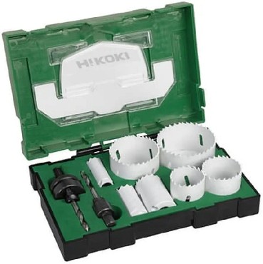 Zestaw pi otwornic HiKOKI (dawniej Hitachi) Zestaw otwornic - 9 elementw (BOX III)