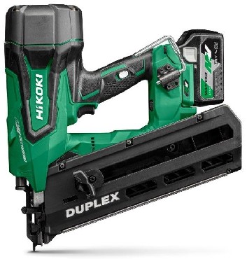 Akumulatorowa gwodziarka HiKOKI (dawniej Hitachi) NR3675DD WRZ BRUSHLESS - 2 akumulatory MultiVolt 18-36V/5.0-2.5Ah + walizka HSC