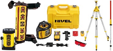 Niwelator laserowy Nivel System MC-1D Clamps + NL520 + statyw SJJ32 + ata LS24