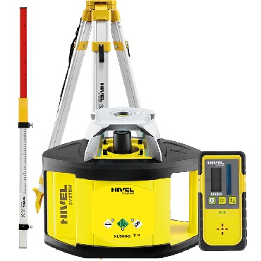 Niwelator laserowy Nivel System NL500G + statyw SJJ1 + ata LS-24