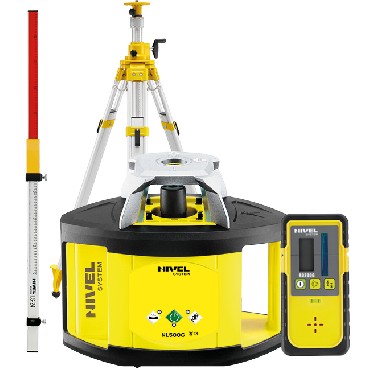 Niwelator laserowy Nivel System NL500G + statyw SJJ32 + ata LS-24