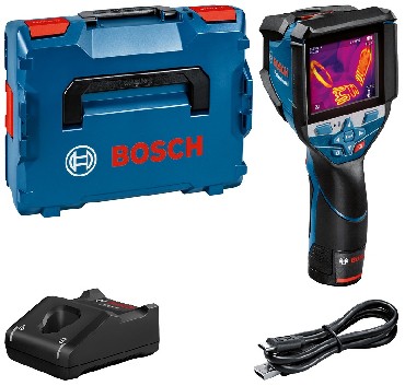 Kamera termowizyjna Bosch GTC 600 C - 1 akumulator 12V/2.0Ah + L-BOXX