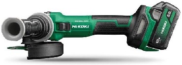 Akumulatorowa szlifierka ktowa HiKOKI (dawniej Hitachi) G1813DE WQZ BRUSHLESS - 2 akumulatory 18V/5.0Ah + walizka HSC