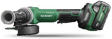 Akumulatorowa szlifierka ktowa HiKOKI (dawniej Hitachi) G1813DVF WQZ BRUSHLESS - 2 akumulatory 18V/5.0Ah + walizka HSC