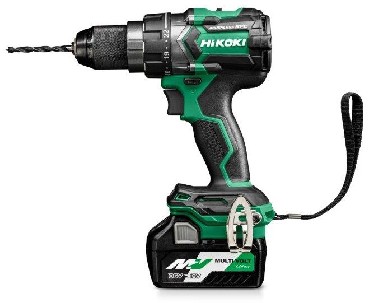 Akumulatorowa wiertarko-wkrtarka HiKOKI (dawniej Hitachi) DS18DC WRZ BRUSHLESS - 2 akumulatory MultiVolt 18-36V/5.0-2.5Ah + walizka HSC