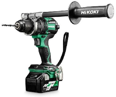 Akumulatorowa wiertarko-wkrtarka HiKOKI (dawniej Hitachi) DS36DC WRZ BRUSHLESS - 2 akumulatory MultiVolt 18-36V/5.0-2.5Ah + walizka HSC