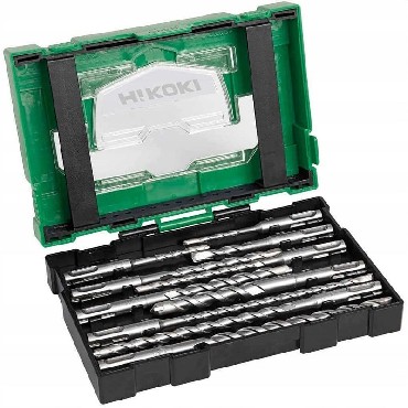 Zestaw wierte do motw SDS-plus HiKOKI (dawniej Hitachi) Zestaw wierte SDS-plus - 10 sztuk (BOX III)