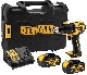 Akumulatorowa wiertarko-wkrtarka udarowa DeWalt DCD709M2T BRUSHLESS - 2 akumulatory 18V/4.0Ah