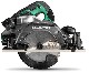 Akumulatorowa pilarka tarczowa rczna HiKOKI (dawniej Hitachi) C3606DUM WPZ BRUSHLESS - 2 akumulatory MultiVolt 18-36V/5.0-2.5Ah + walizka HSC