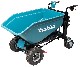 Akumulatorowy samobieny wzek transportowy Makita DCU603Z BRUSHLESS 2x18V (bez akumulatora i adowarki)