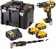 Akumulatorowa wiertarko-wkrtarka DeWalt DCD791P3A BRUSHLESS - 3 akumulatory 18V/5.0Ah + przeduka udarowa