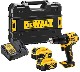 Akumulatorowa wiertarko-wkrtarka udarowa DeWalt DCD709P2T BRUSHLESS - 2 akumulatory 18V/5.0Ah