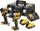 ZESTAW 18V DeWalt DCK2051H2T BRUSHLESS - 2 akumulatory POWERSTACK 18V/5.0Ah