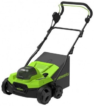 Aerator/Wertykulator Greenworks 40V GD40SC38 BRUSHLESS aerator/wertykulator 2w1 (bez akumulatora i adowarki)