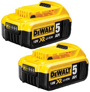 Akumulator DeWalt DCB184P2 - 18V/5.0Ah XR Li-Ion
