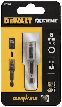 Nasadka DeWalt Nasadka samoczyszczaca EXTREME Impact CLEANABLE 8 mm