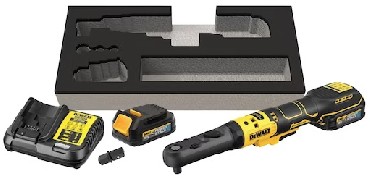 Akumulatorowy klucz zapadkowy DeWalt DCF510E2G BRUSHLESS - 2 akumulatory POWERSTACK 18V/1.7Ah olejoodporne