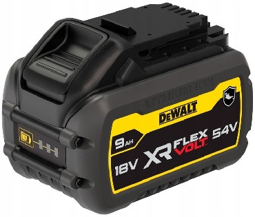 Akumulator DeWalt DCB547G XR FLEXVOLT 18-54V/9.0-3.0Ah olejoodporny
