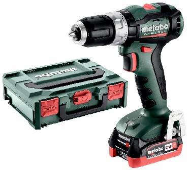 Akumulatorowa wiertarko-wkrtarka udarowa Metabo PowerMaxx SB 12 BL - 2 akumulatory LiHD 12V/4.0Ah + metaBOX