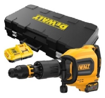 Akumulatorowy mot udarowy DeWalt DCH911X3 BRUSHLESS FLEXVOLT - 3 akumulatory FLEXVOLT 18-54V/9.0-3.0Ah