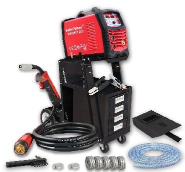 Pautomat spawalniczy Welder Fantasy 3w1 TWINMIG2 200A Synergia MIG/MAG/FCAW/MMA/TIG LIFT + wzek spawalniczy 1301