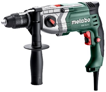 Wiertarka udarowa Metabo SBE 800-2 z chwytem Futuro Plus + walizka