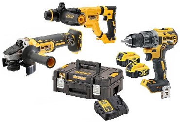 ZESTAW 18V DeWalt DCK327P2T BRUSHLESS - 2 akumulatory 18V/5.0Ah