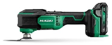 Akumulatorowe narzdzie wielofunkcyjne HiKOKI (dawniej Hitachi) CV18DA WRZ BRUSHLESS - 2 akumulatory 18V/2.0Ah + walizka HSC