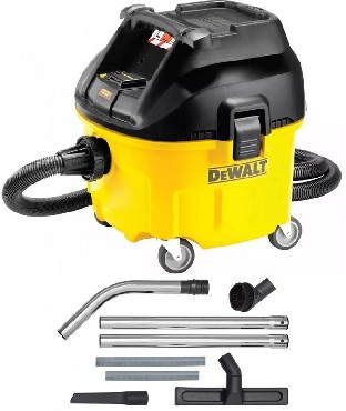 Odkurzacz przemysowy DeWalt DWV901L + Zestaw DWV9350