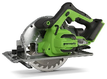 Akumulatorowa pilarka tarczowa rczna Greenworks 24V GD24CS BRUSHLESS (bez akumulatora i adowarki)