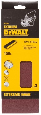 Tama szlifierska DeWalt 100x610 mm 150g EXTREME - 3 sztuki