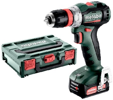 Akumulatorowa wiertarko-wkrtarka Metabo PowerMaxx BS 12 BL Q - 2 akumulatory Li-Power 12V/2.0Ah + metaBOX