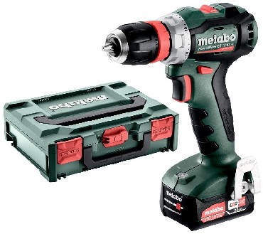 Akumulatorowa wiertarko-wkrtarka Metabo PowerMaxx BS 12 BL Q + metaBOX - 2 akumulatory Li-Power 12V/2.0Ah