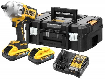 Akumulatorowy klucz udarowy DeWalt DCF961H2T BRUSHLESS - 2 akumulatory POWERSTACK 18V/5.0Ah