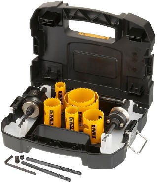 Zestaw pi otwornic DeWalt Zestaw BIM Extreme z 10 elementami 16-51 mm